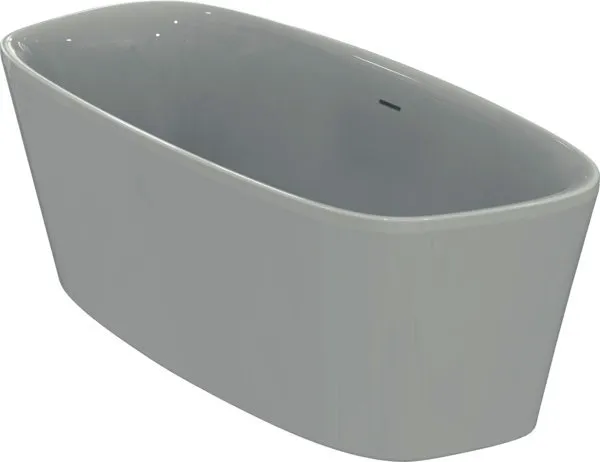 Ideal Standard freistehende Duo-Badewanne DEA m.Ablauf, 1800x800x475/610mm, Weiß