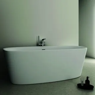 Ideal Standard freistehende Duo-Badewanne DEA m.Ablauf, 1800x800x475/610mm, Weiß – Bild 3
