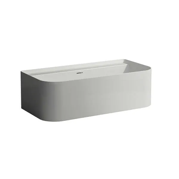Laufen Badewanne SONAR 815x1600x535 aus Sentec ohne Hahnloch weiß