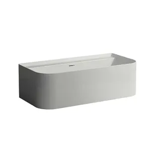 Laufen Badewanne SONAR 815x1600x535 aus Sentec ohne Hahnloch weiß