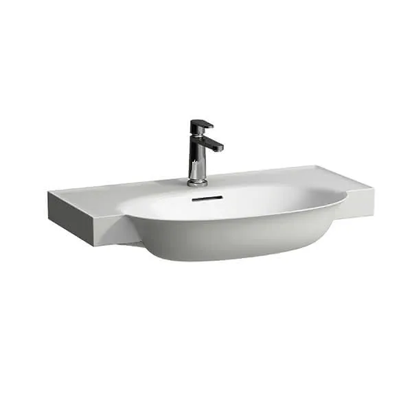 Laufen Waschtisch THE NEW CLASSIC 480x800x165 1 Hahnloch mit Überlauf weiß
