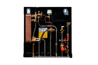 Kermi xnet Wohnungsstation C55 5-Leiter Heizkreis ungemischt, 2 WMZ + AB PM – Bild 2
