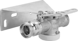 Viega Gaszähler-Kugeleckhahn G2112.2S in G1 3/8x (4,0m3) Messing – Bild 2
