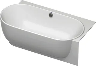 Duravit Luv Badewanne 1850x950 Ecke R, Nahtl.Verkl. Rückenschr. 2 Pos. L/R Weiß Matt – Bild 3