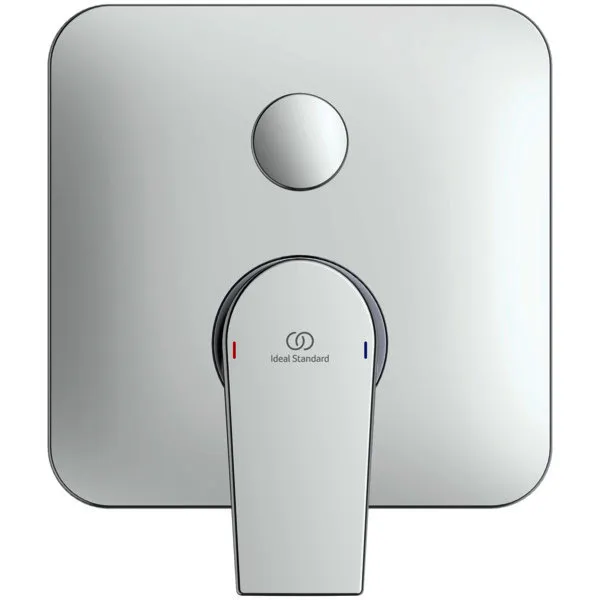Ideal Standard Badearmatur UP Edge, Bausatz 2, Rosette d:163mm, Chrom