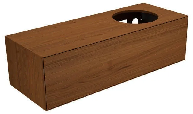 Keuco WUB Edition Lignatur 33382 f. Ker.-Waschtisch R. 1 Frontausz. Eiche