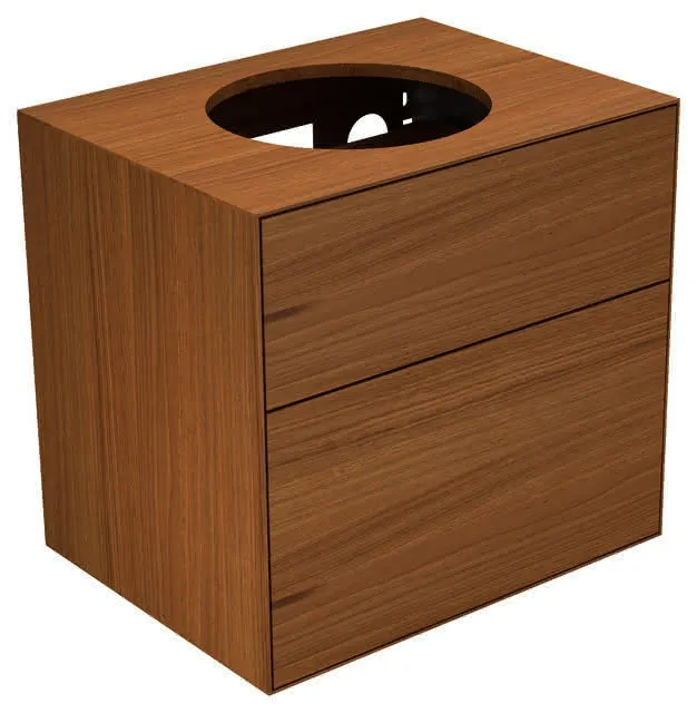 Keuco WUB Edition Lignatur 33380 f. Ker.-Waschtisch 2 Ausz. Eiche