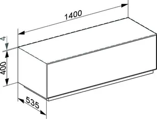 Keuco SB Standm. Edition Lignatur 33322 1 Ausz. Eiche wi. – Bild 2