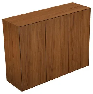 Keuco MS Lignatur 33313 3-trg. 4 Böden, Eiche wi./Gl. ws