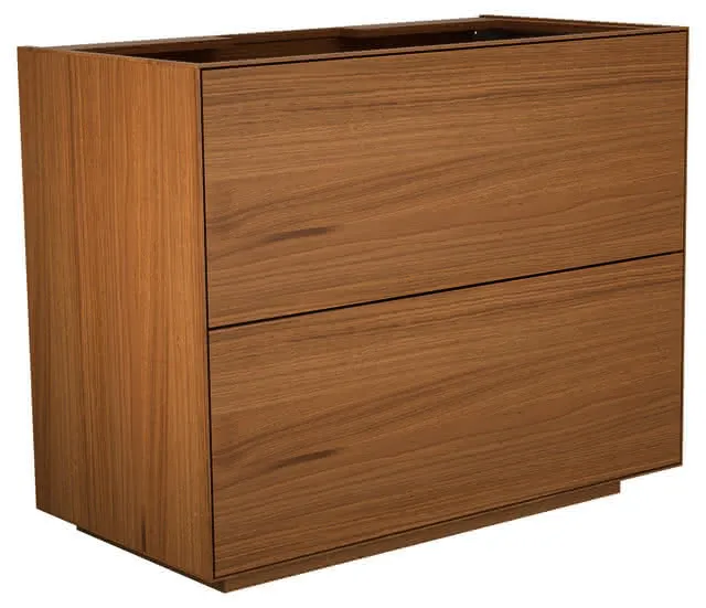 Keuco WUB Standm. Edition Lignatur 33350 Ker.-Waschtisch 2 Ausz. Eiche wi.