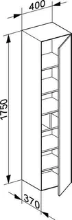 Keuco HS Edition Lignatur 33330 L. angschl. Eiche wi. – Bild 2