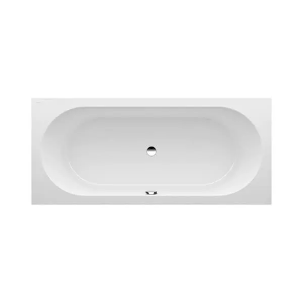 Laufen Einbau-Badewanne PRO 800x1800x460 Marbond m. Ecken weiß