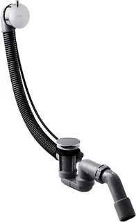 Hansgrohe Ab-u.Überlaufgarnitur Flexaplus S Axor Komplettset chrom Normalwannen – Bild 2
