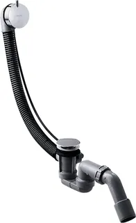 Hansgrohe Ab-u.Überlaufgarnitur Flexaplus S Axor Komplettset chrom Normalwannen – Bild 3