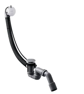 Hansgrohe Ab-u.Überlaufgarnitur Flexaplus S Axor Komplettset chrom Normalwannen – Bild 5