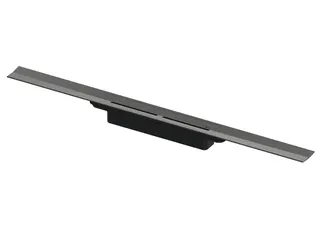 TECEdrainprofile Duschprofil, 1200 mm, Edelstahl, Chrom schwarz gebürstet