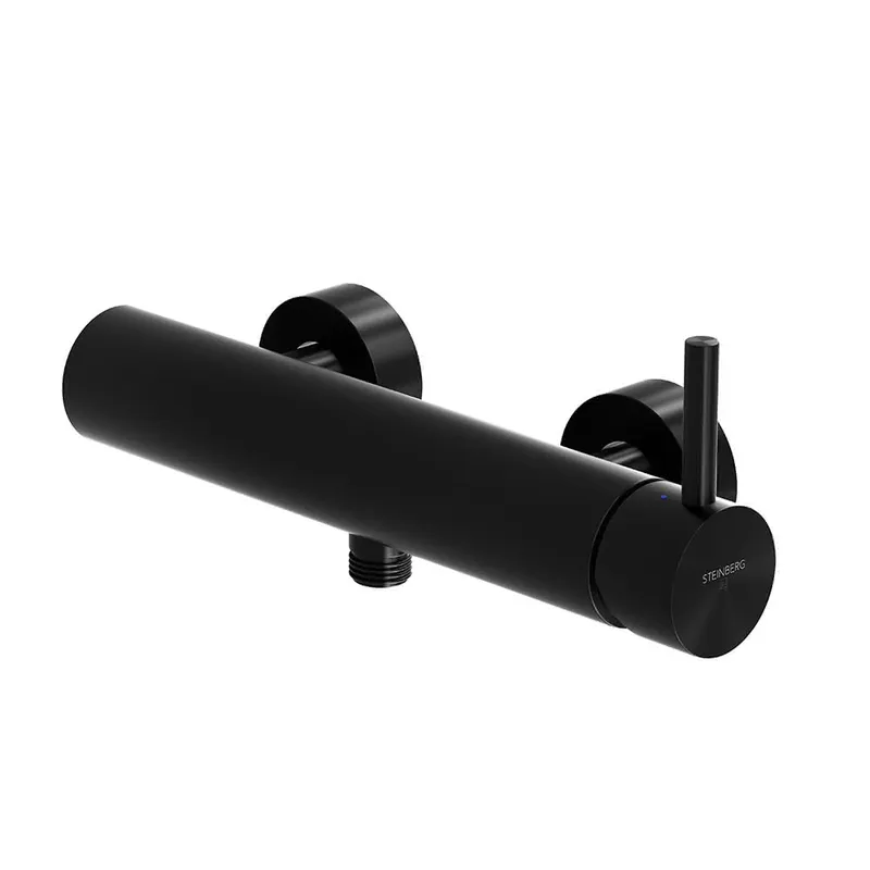 Steinberg Aufputz-Einhebelmischer für dusche 100 1220 S, matt black