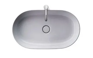 Duravit Aufsatzbecken Luv 700mm geschl.,o.ÜL,o.HLB,weiß – Bild 2