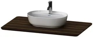 DU Luv Massivholzkonsole 1 Ausschnitt 25x988x595mm, Amerikanischer Nussbaum