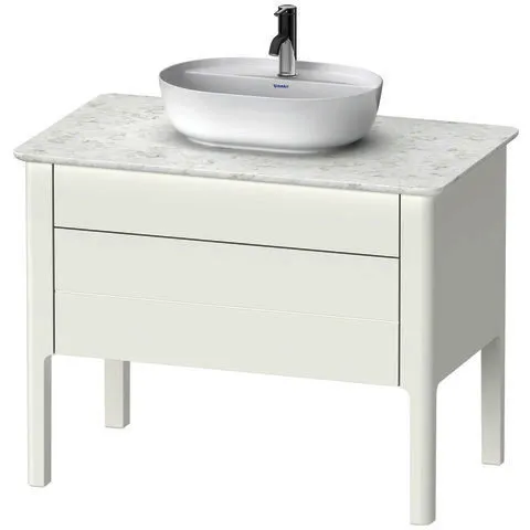 Duravit Luv WTU bodenstehend, 1 Schubkasten, 1 Auszug,743x938x570mm,Weiß Seidenmatt