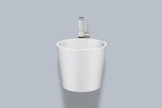Alape Waschtisch CO400H 5042800 Weiß – Bild 1