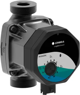 Lowara ecocirc S Heizungspumpe S 20-4/130, 130mm G 1 1/4" Grauguss