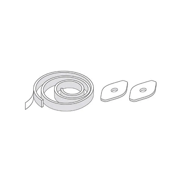 Schallschutz-Set f. WC und Bidet mit Laufen EasyFit Befestigung H892827