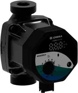 Lowara ecocirc S+ Heizungspumpe S+ 20-4/130, 130mm G 1 1/4" Grauguss