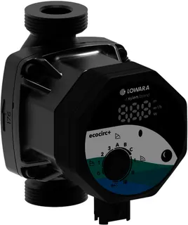 Lowara ecocirc M+ Heizungspumpe M+ 20-6/130, 130mm G 1 1/4" Grauguss