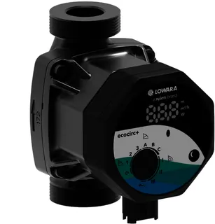 Lowara ecocirc M+ Heizungspumpe M+ 20-6/130, 130mm G 1 1/2" Grauguss
