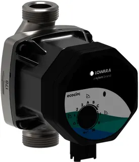 Lowara ecocirc L Trinkwasserpumpe L 15-8/130 N, 130mm G 1" Edelstahl