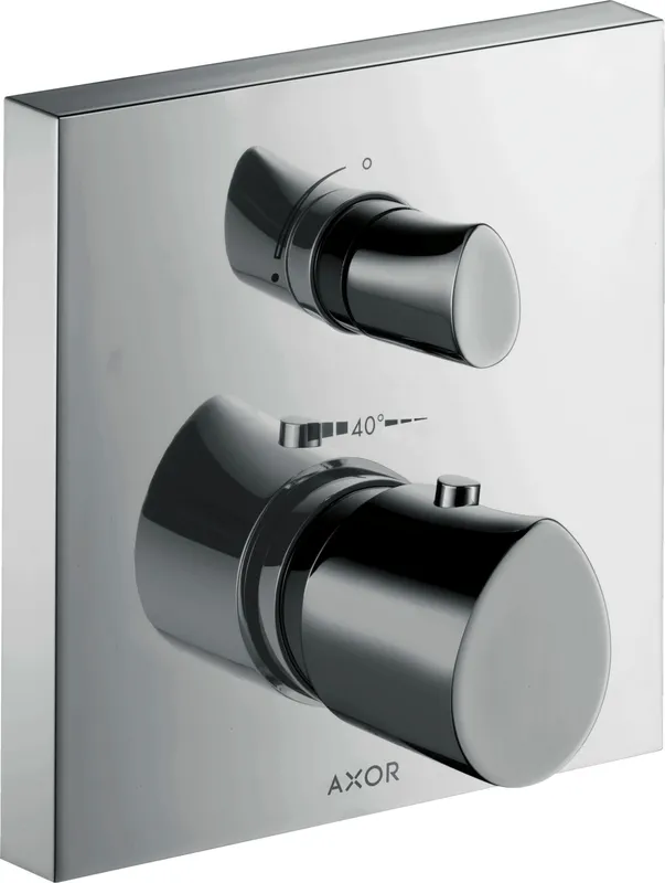Hansgrohe Thermostat UP Axor Starck Organic F-Set chrom mit Absperrventil