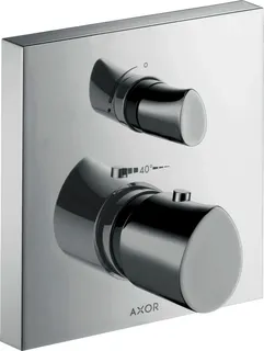 Hansgrohe Thermostat UP Axor Starck Organic F-Set chrom mit Absperrventil