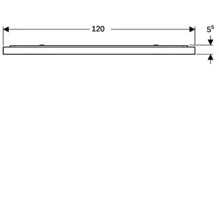 Geberit Xeno2 Lichtspiegel mit direkter und indirekter Beleuchtung, 120x71x5,5cm – Bild 5