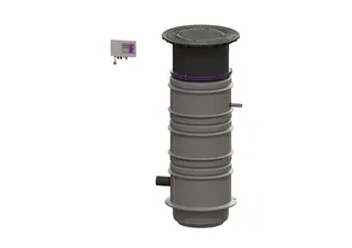 KESSEL-Pumpstation Aquapump Medium Duo, GTF 1200, 1800-2250 mm, Klasse B
