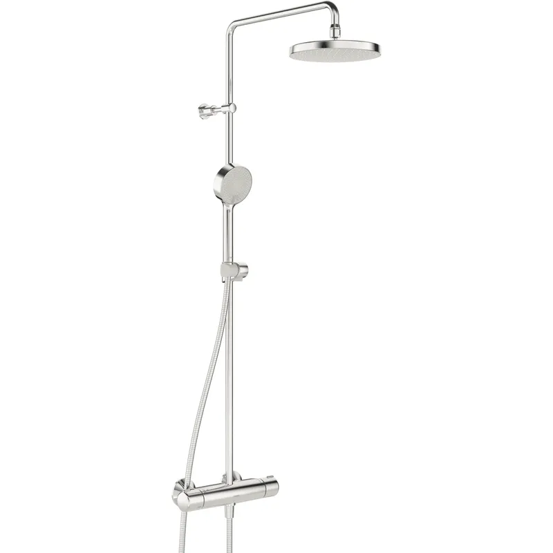 Regenbrause-Duscharmatur HANSAMICRA 4435 3-strahlig Ausld. 445 - 470 mm chr