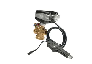 Danfoss druckunabh. Regelventil ABQM 4.0 DN15LF, 20-200 l/h, m. Messnip. 3/4"AG