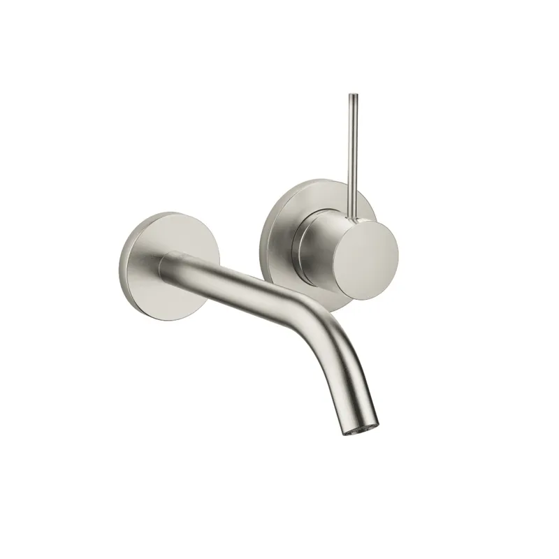 Dornbracht META SLIM Waschtisch-Wand-EHM o.Ablgarn. META 36860662 Platin gebürstet