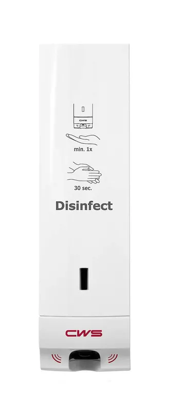 CWS Desinf.Spender Paradise Disinfect NT HxBxT 320,2x93,6x120,4, Schloss