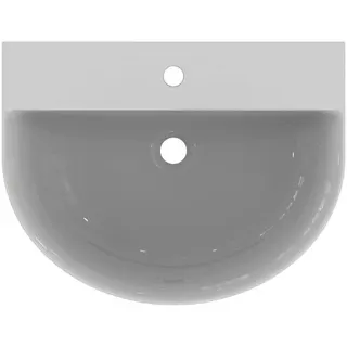 Ideal Standard Waschtisch Connect Air Arc, 1 Hahnloch, mit Überlauf, 600x460x160mm, Weiß – Bild 4