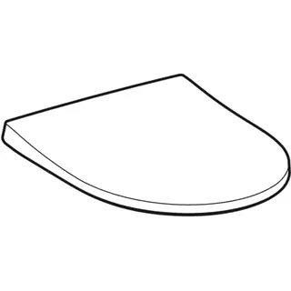 Geberit iCon WC-Sitz, schmales Design, Bef.ob antibak., m.Absenka., QuickRelease, weiß – Bild 3