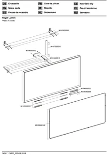 Keuco LS R. Lumos 14597, silber-erloxiert, 1200 x 650 x 60 mm – Bild 3