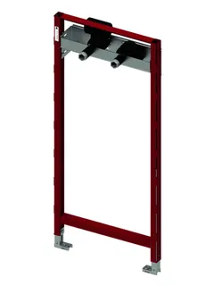 TECEprofil Bad-/Dusch Modul, BH 1120 mm mit Hygienebox, U-Doppel WS, vorgedämmt
