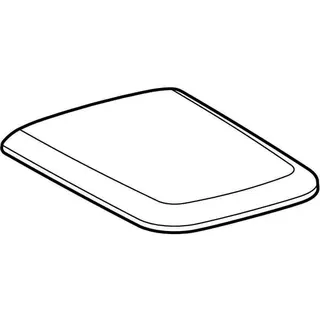 Geberit iCon Square WC-Sitz, Bef. von oben mit Absenkautomatik, Quick Release, weiß – Bild 3