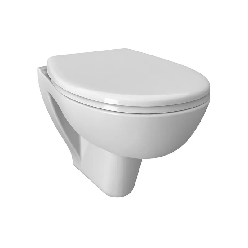Tiefspüler-Wand-WC S20 VitrA Flush2.0 Bidetfkt. Compact oval 350x485 Weiß HG