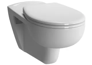 VT Tiefspüler-Wand-WC Conforma VitrA Fl. barrierefrei 350 x 700 mm Weiß Hochglanz