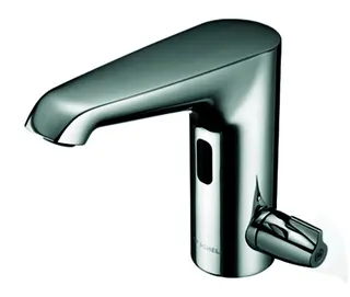 SCHELL WT-Arm. XERIS E-T HD-M, Elektron. Thermostat, ohne Stromv., mid, chrom