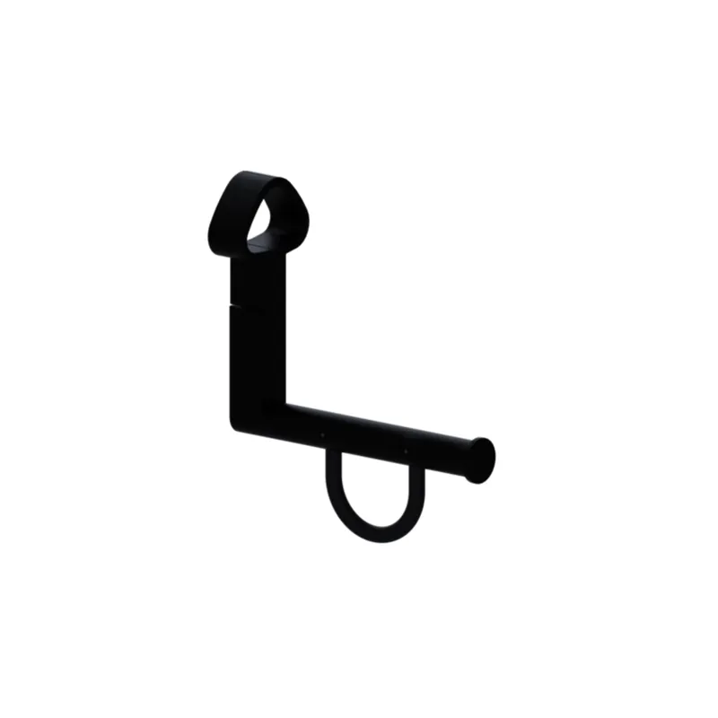 Normbau Cavere Care Papierrollenhalter 7449110 Carbonschwarz