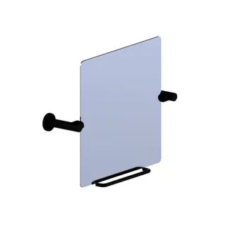 Normbau Cavere Care Kippspiegel 7466112 Carbonschwarz