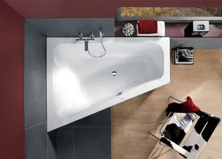Villeroy & Boch Badewanne Loop&Friends SQUARE 1750x1350x465 mm SQUARE spez Fo links Ausf. weAlpin – Bild 2